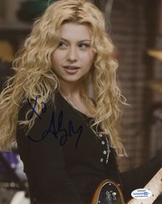 Aly Michalka Hellcats Autographed Signed 8x10 Photo COA 