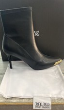 VERSACE JEANS COUTURE scarpa con tacco donna woman nero size Eu 38 VJ10