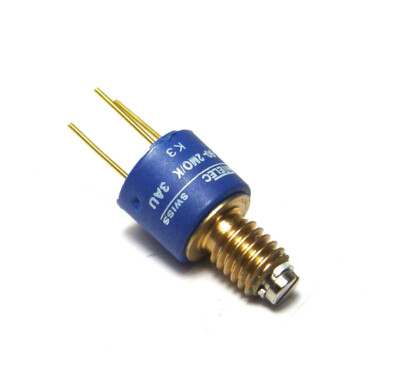 Contelec PC90 Präzisions Abgleich-Potentiometer, 2M0 = 2 Mega-Ohm, 0.75 W, NOS