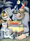 Reading Is Fun Poster Maurice Sendak 1979 Poster Whimsical Kids Book Art Print