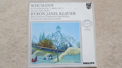 Schumann Klavierkonzert Byron Janis seltene LP.