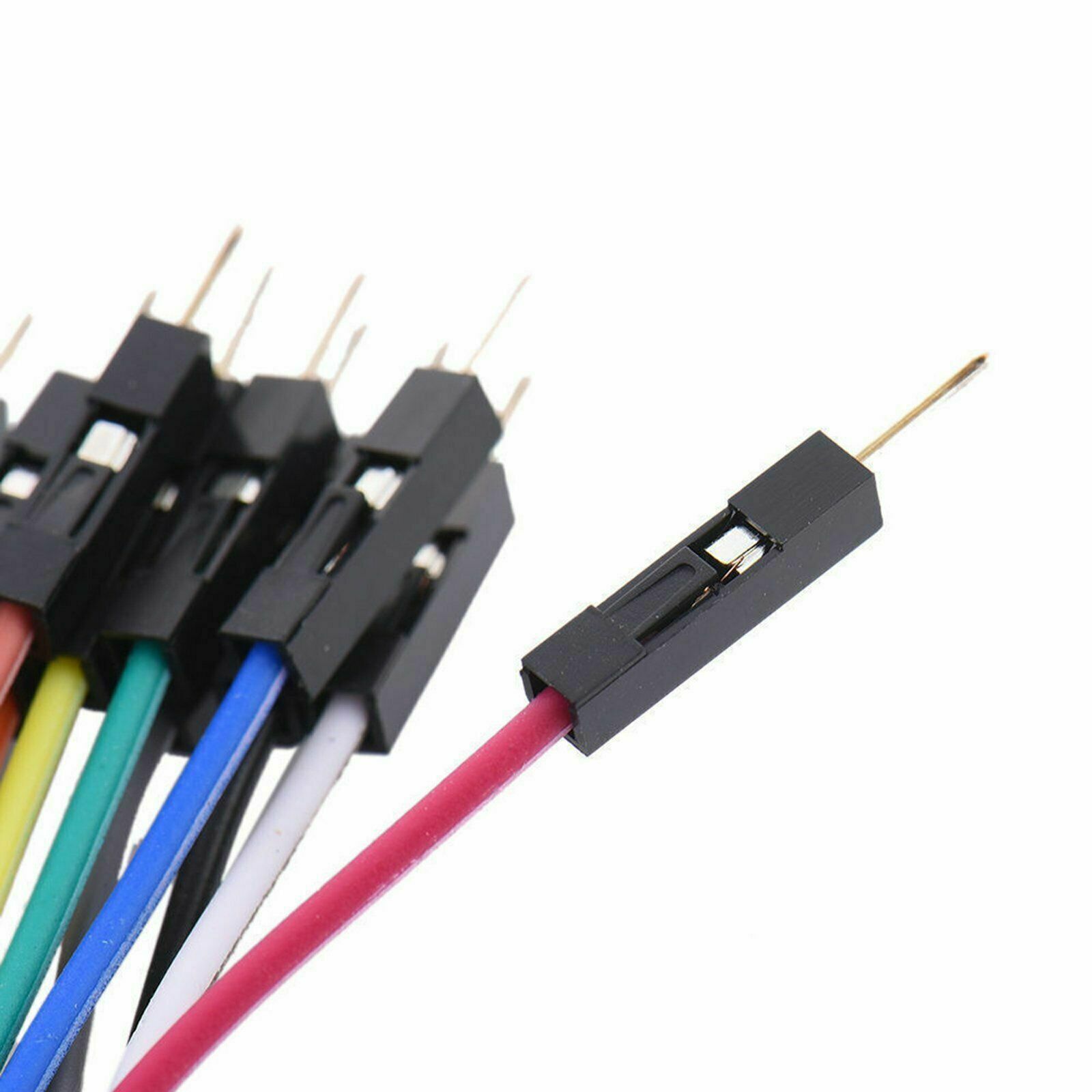 40pcs 10CM Dupont Wire Male to Male Breadboard Jumper Wires Ribbon ...
