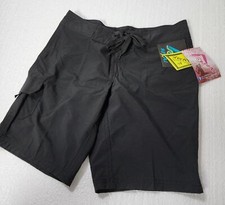 Kanu Surf Women's Marina Solid Stretch Boardshort, Black, Size 0