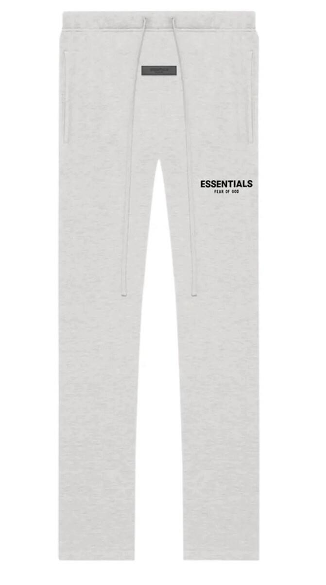 Fear of God Essentials Light Oatmeal Relaxed Sweatpants Size L