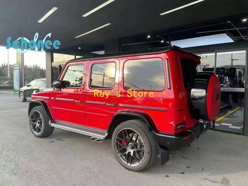 Spare Tire Wheel Black Ring Cover For Mercedes Benz G Wagen W463 W464 G500 G63 - Picture 7 of 11