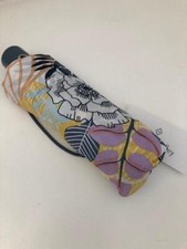 NEW Vera Bradley PALM FLORAL AUTOMATIC MINI UMBRELLA W/SLEEVE NWT