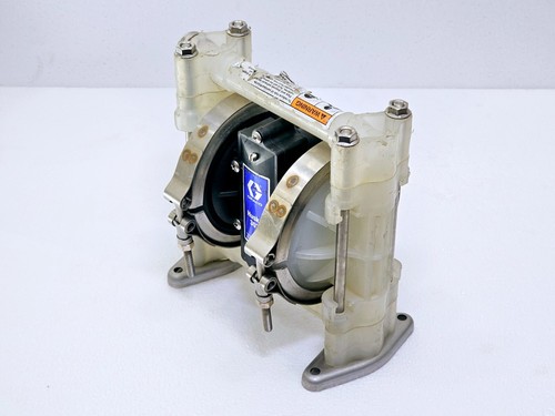 GRACO HUSKY 307 D3B911 TEFLON AIR OPERATED DOUBLE DIAPHRAGM PLASTIC PUMP USA - Picture 5 of 10