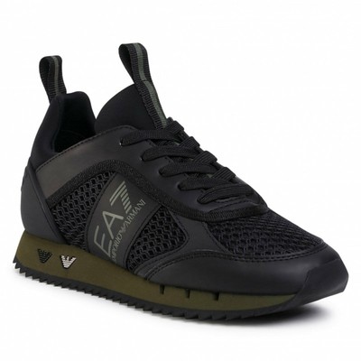 armani mesh run trainers