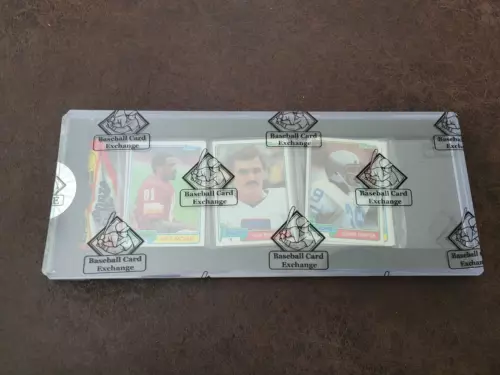 1981 Topps Football Rack Pack with Centered Art Monk RC on front - Montana RC?
