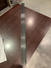 6 PSE ARCHERY Sniper 300 Bare Shafts Full Length Nocks  Inserts Included