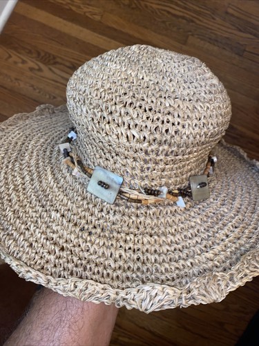 SCALA COLLEZIONE Beach Hat ONE SIZE 