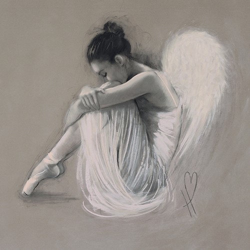 Hazel Bowman Canvas Art Print Range of Ballet Dancer Ballerina Pictures - Picture 49 of 51