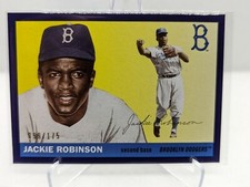 2020 Topps Archives 1955 Topps Purple /175 Jackie Robinson / Mike Schmidt Lot