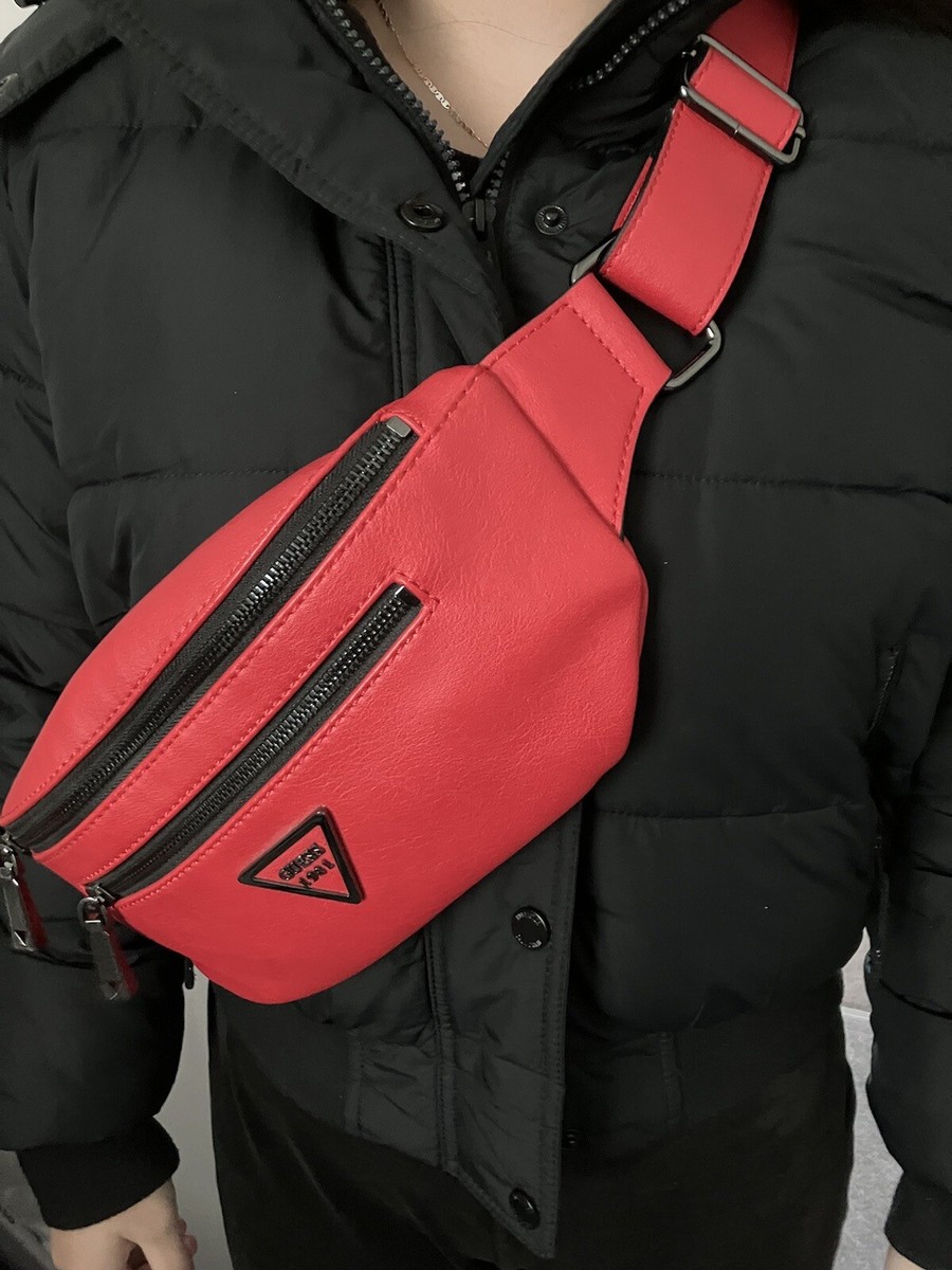 Guess Backpack Guess Red Belt Bag Manhattan Guess Waist Bags Guess