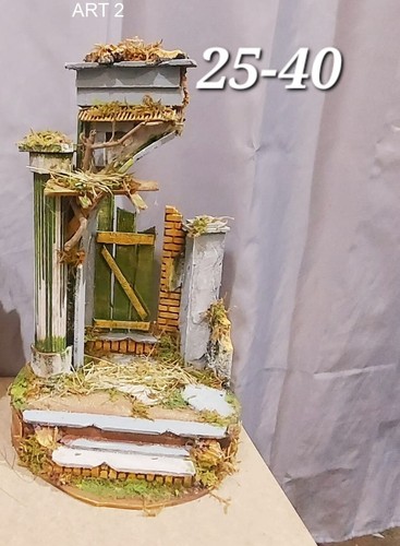 Krippe Tempel Durchmesser 25 Hoch 40 CM Für Hirten 15 20 25 CM Geeignet Glocke