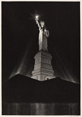 ELLISON HOOVER : Liberty : 1940 : Archival Quality Art Print