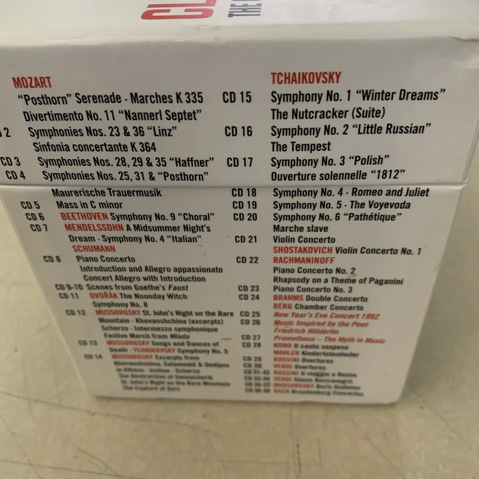 Claudio Abbado - The Complete RCA and Sony Album Collection 39 CD Box Set - Image 2 of 4