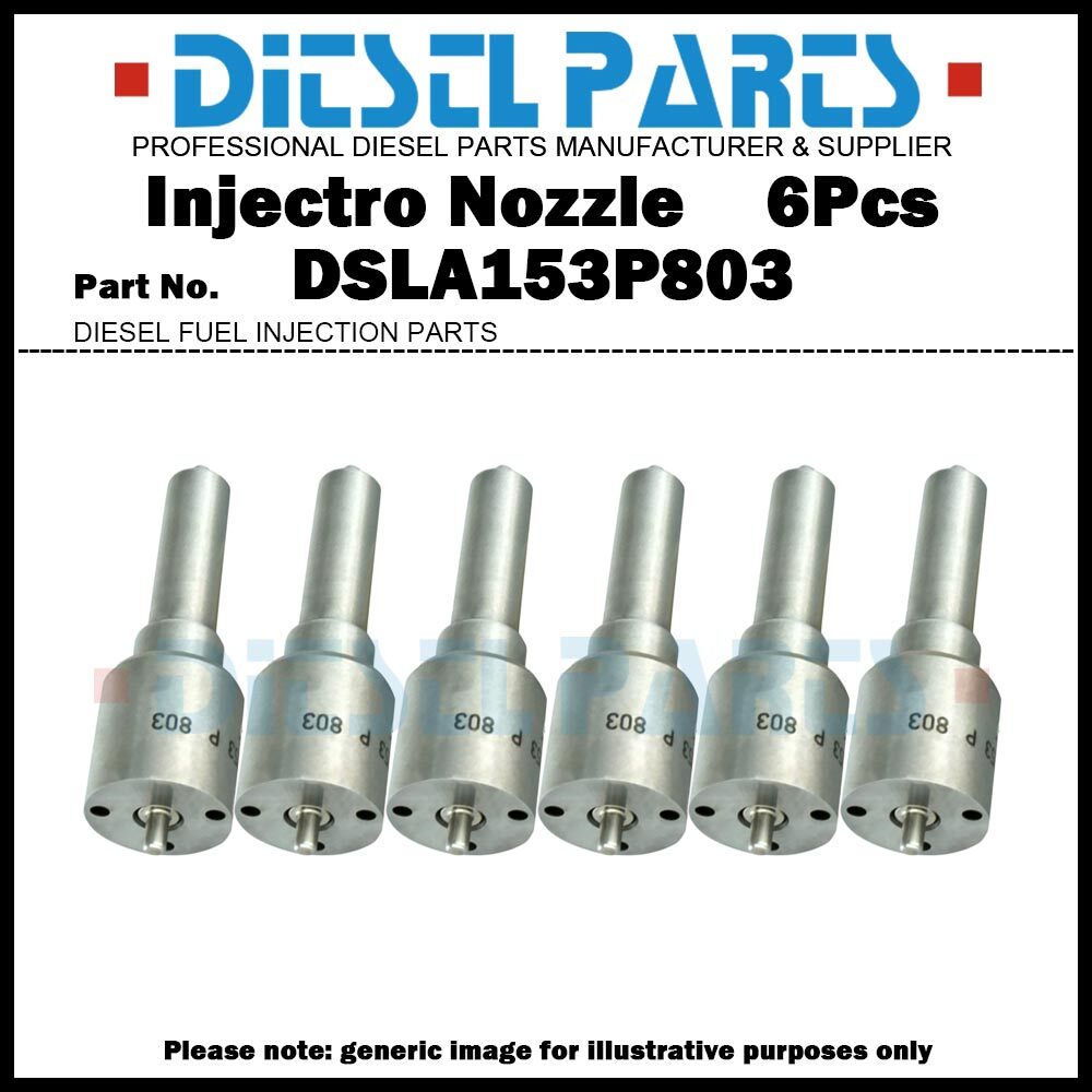 5個口のd 4Pcs Fuel Injector Nozzle DSLA153P803 for Cummins ISB 5.9L