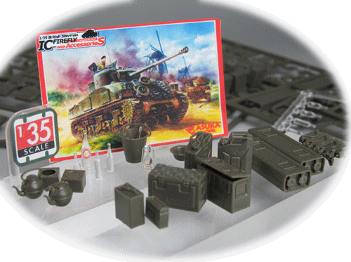 ASUKA (TASCA) 35028 - 1:35 British Sherman IC Firefly Casco Compuesto con Acceso - Imagen 4 de 4