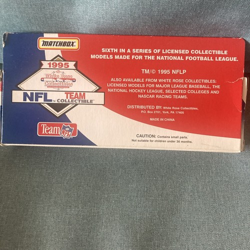 1995 NEW YORK JETS PETERBILT TRAILER/MATCHBOX/WHITE ROSE COLLECTIBLES - Picture 4 of 4