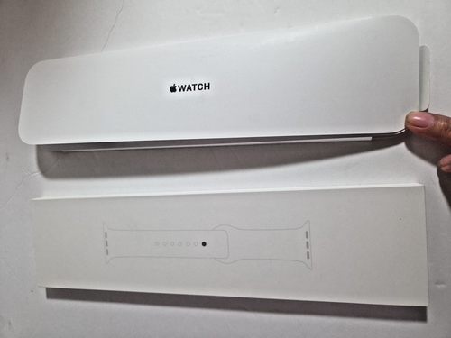 Genuine Apple Sport Band for Watch Series 8/SE (2022) - White, S/M (41mm) - Photo 4 sur 7