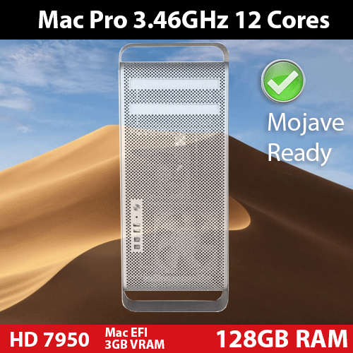 Mac Pro | 3,46 GHz 12-Core | 128 GB RAM | 2 TB HDD | AMD HD 7950 | OSX 10.14 - Bild 1 von 4