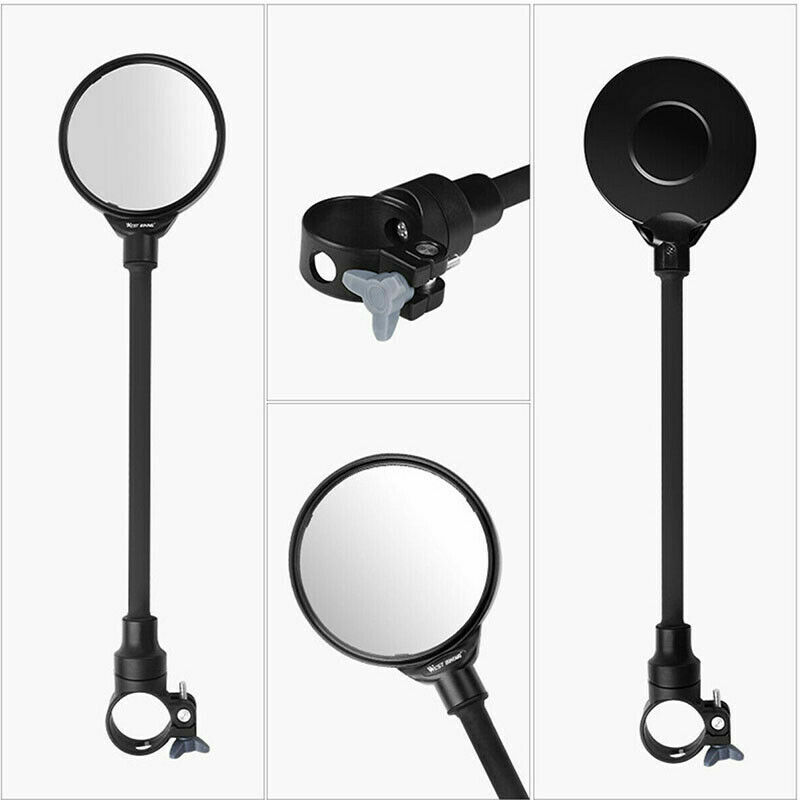 Flexible Bike Rear View Mirror Mtb Road Bicycle Handlebar Rearview