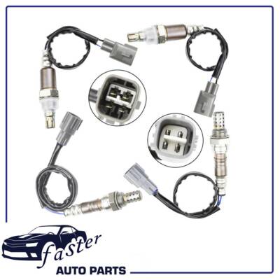 4x Upper+Lower Oxygen O2 Sensor 1 & 2 for Toyota Tundra 2007 2008 2009