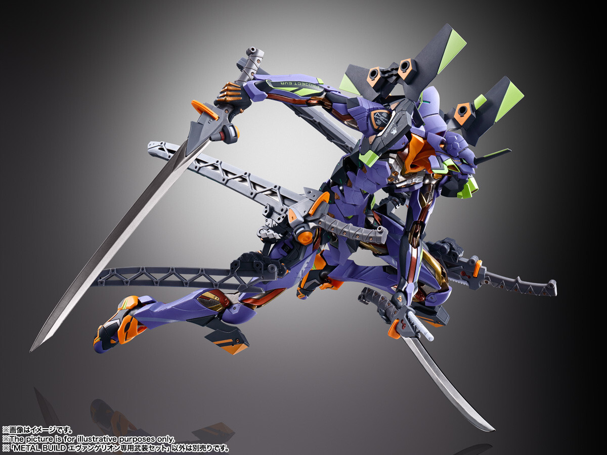 Metal Build Neon Genesis Evangelion EVA Unit Weapon set figure