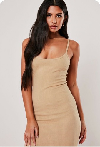 Women's Missguided Stone Ribbed Strappy 
