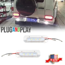 Canbus LED License Plate Light Lamp For Mercedes-Benz W463 G55 G500 G550 G-Class