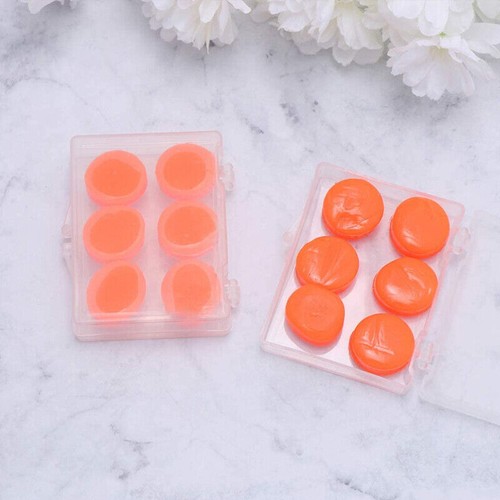 6PCS Soft Silicone Ear Plugs Comfortable Adjustable Sleep Anti Snore Moldable AU - Picture 5 of 21