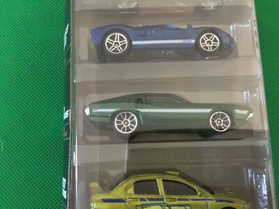 Hot Wheels - Fast & Furious 5 Pack - Ford GT / Evo / Impala