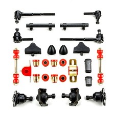 Red Poly Front Suspension Master Rebuild Kit For 1955 - 1957 Chevrolet Full Size