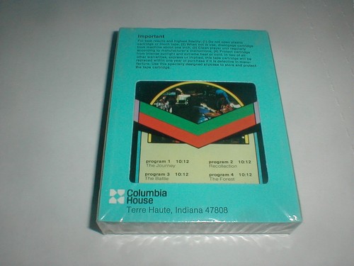 Rick Wakeman JOURNEY 8 Track Tape SEALED CLUB '74 Electronic Prog Classical Rock - Picture 2 of 7