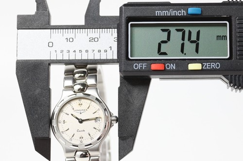 Longines Conquest L1.114.4 24mm Silver Dial Fecha Reloj de cuarzo para mujer ... - Imagen 16 de 16