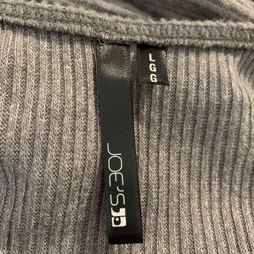 Joe’s Jeans Mujer’s Recortado ACANALADO MANGA 3/4 SUAVE SUÉTER TALLA L NUEVO CON ETIQUETAS - Imagen 5 de 7