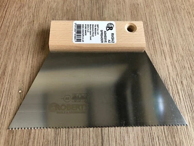 Roberts Adhesive Spreader A2 Size Karndean Amtico/ 180 mm Wide/ Small Spreader