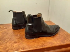 Church's Houston Men's Chelsea Leather Boots. Size 8.5 F. Black.
