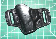 Tagua BH3-066 LH Black Leather 2 Slot Open Top Belt Holster Diamondback DB380