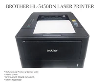 Brother HL‑L5450DN Laser Printer | Monochrome | Duplex | Network | 40 ppm