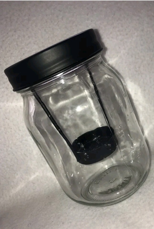 Mason Jar Floating Tealight Candle Holder - Romantic or Light when power out