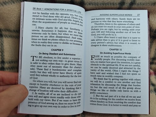 The Imitation of Christ In Four Books Thomas a Kempis Vintage 1993 Hardcover - Picture 7 of 8