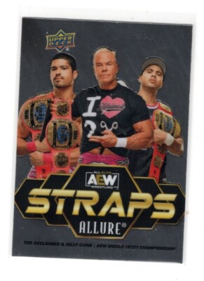 2024 Upper Deck AEW Allure Straps The Acclaimed & Billy Gunn Insert #S-19
