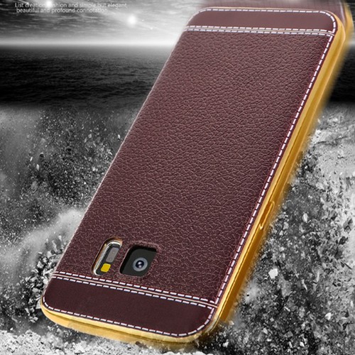 Lujo Ultrafino Cuero Suave TPU Estuche Trasera Cubierta Para Modelos Samsung Galaxy - Imagen 11 de 23