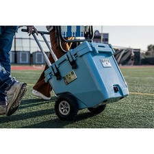 RovR RollR 45qt Wheeled Cooler Telescopic Handle, Corner damaged