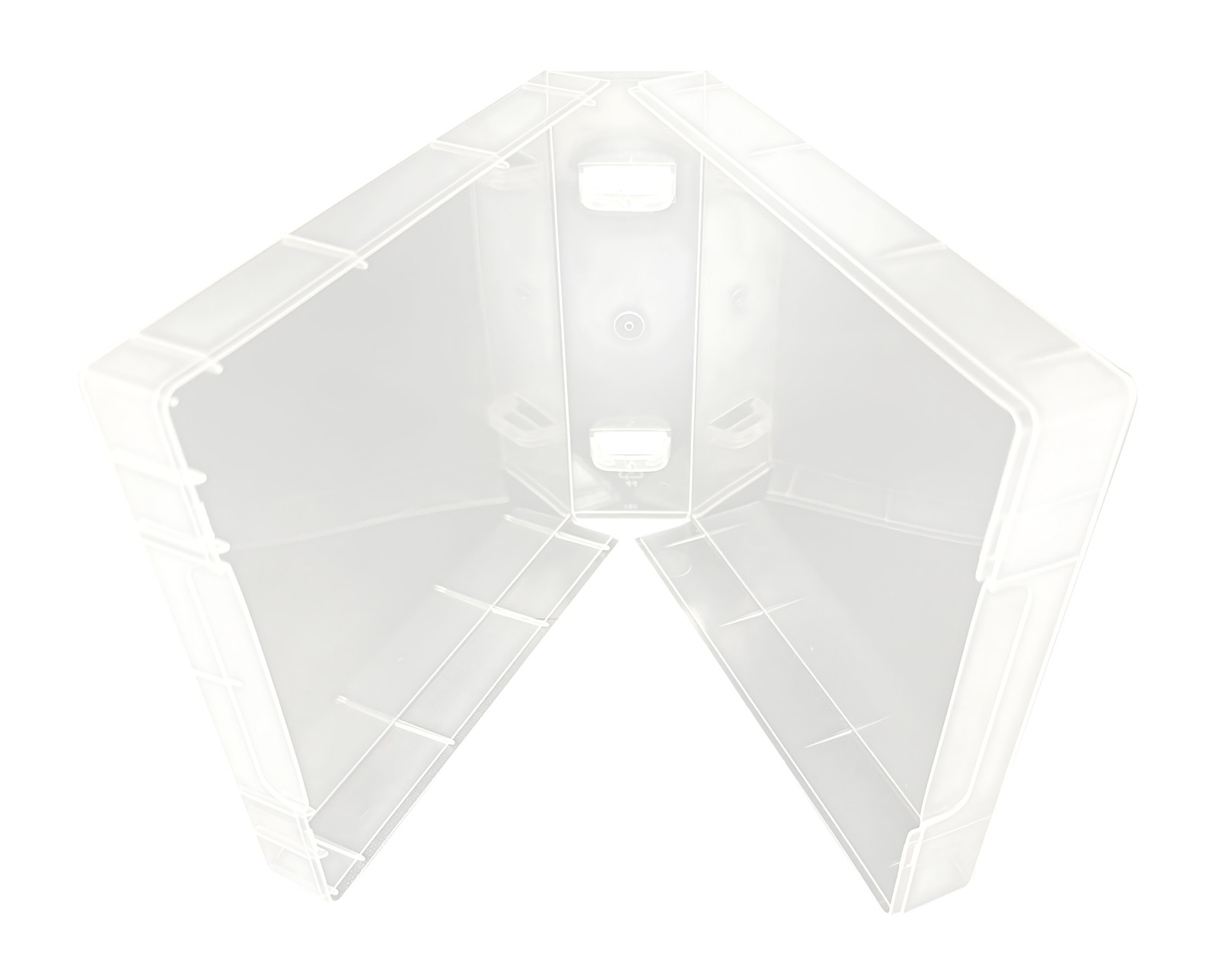 Clear Storage Square Cases 40mm for Wood Mounted Rubber Stamps