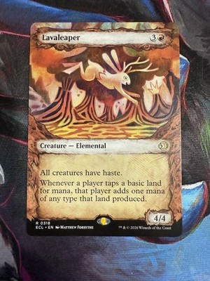 MTG - Lavaleaper (Showcase Regular) - Lorwyn Eclipsed 0318