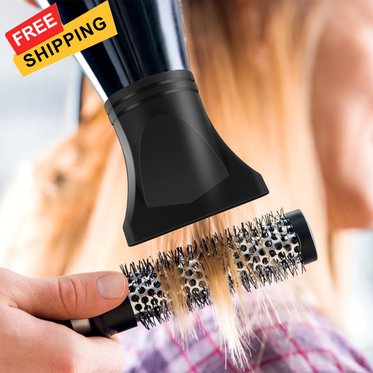 Hair Dryer Nozzle for Blower Professional Styling Tool Diffuser... 