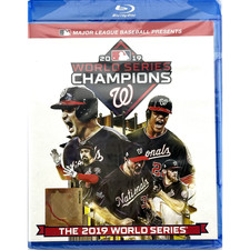 WORLD SERIES CHAMPIONS 2019: Washington Nationals BLU-RAY - NIW Unopened